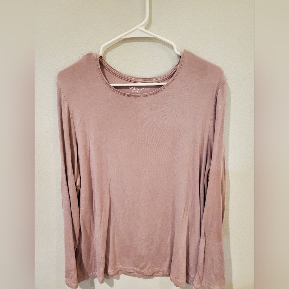 2 Mauve Long Sleeve Top